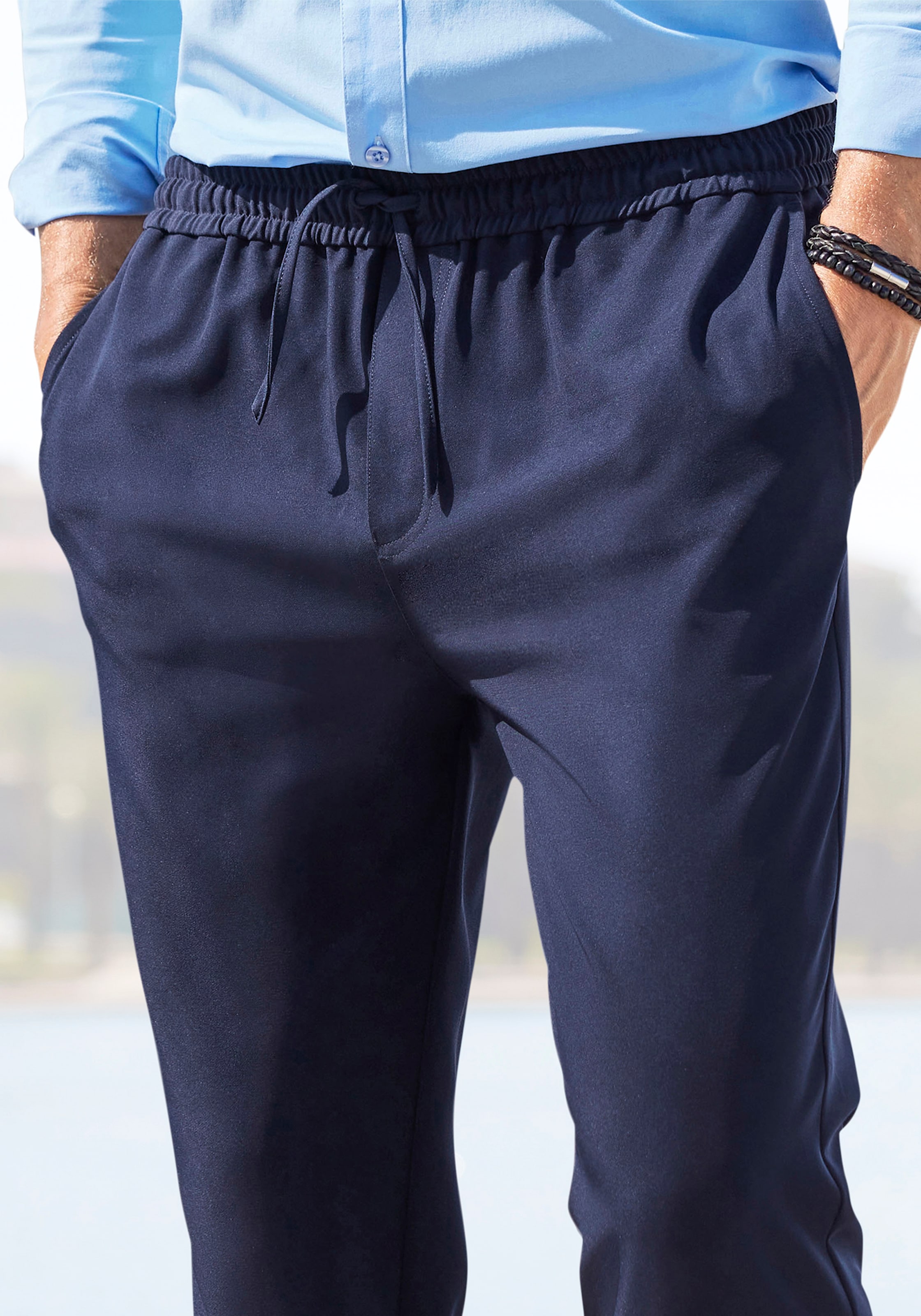 John Devin Jogger Pants »Jogg Pants«  Slim Fit, aus leichter Webqualität
