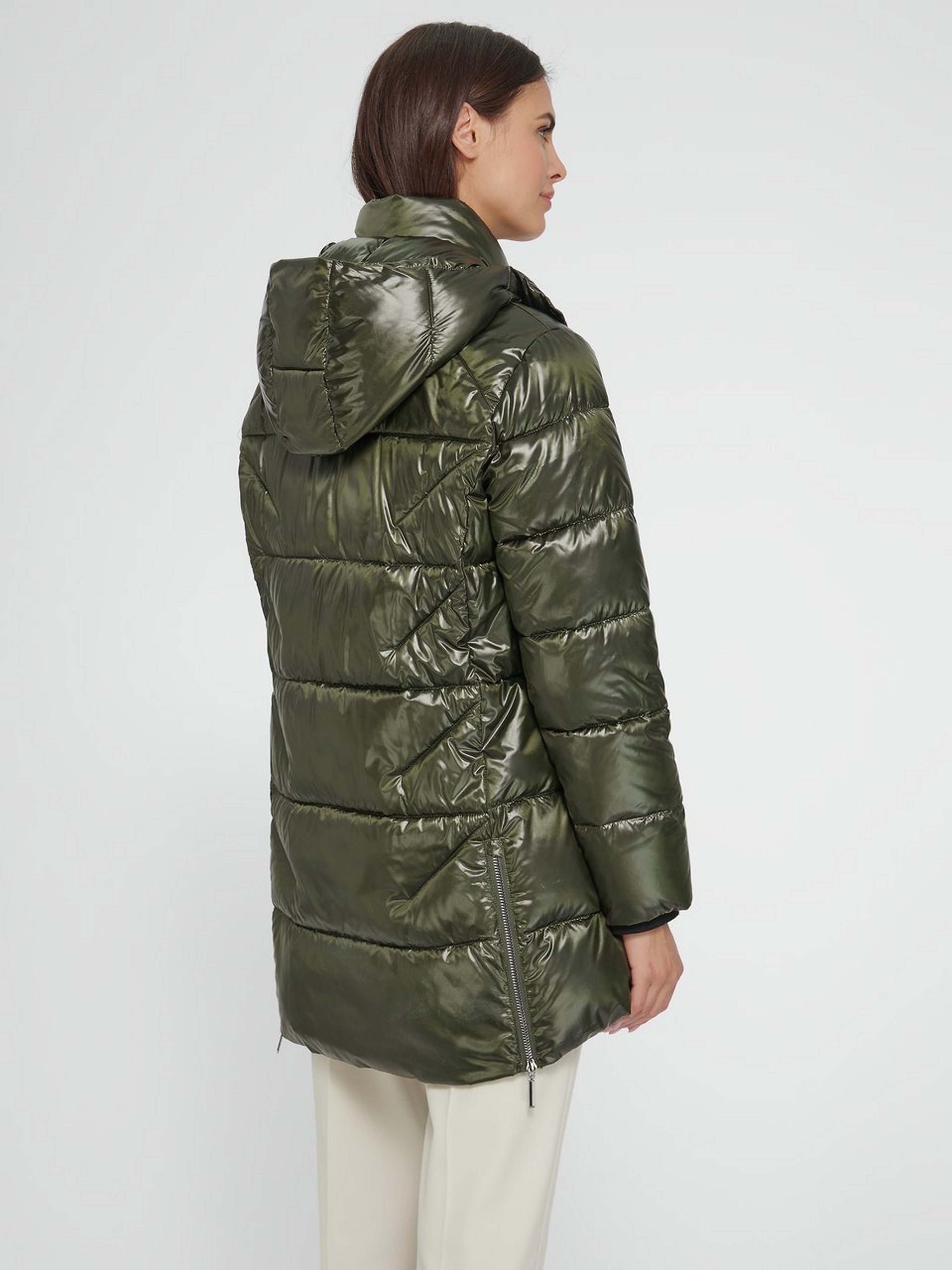 Long-Steppjacke