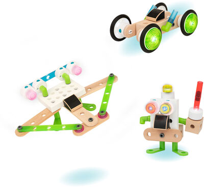 BRIO 34593 Builder Byggesett Med Lys