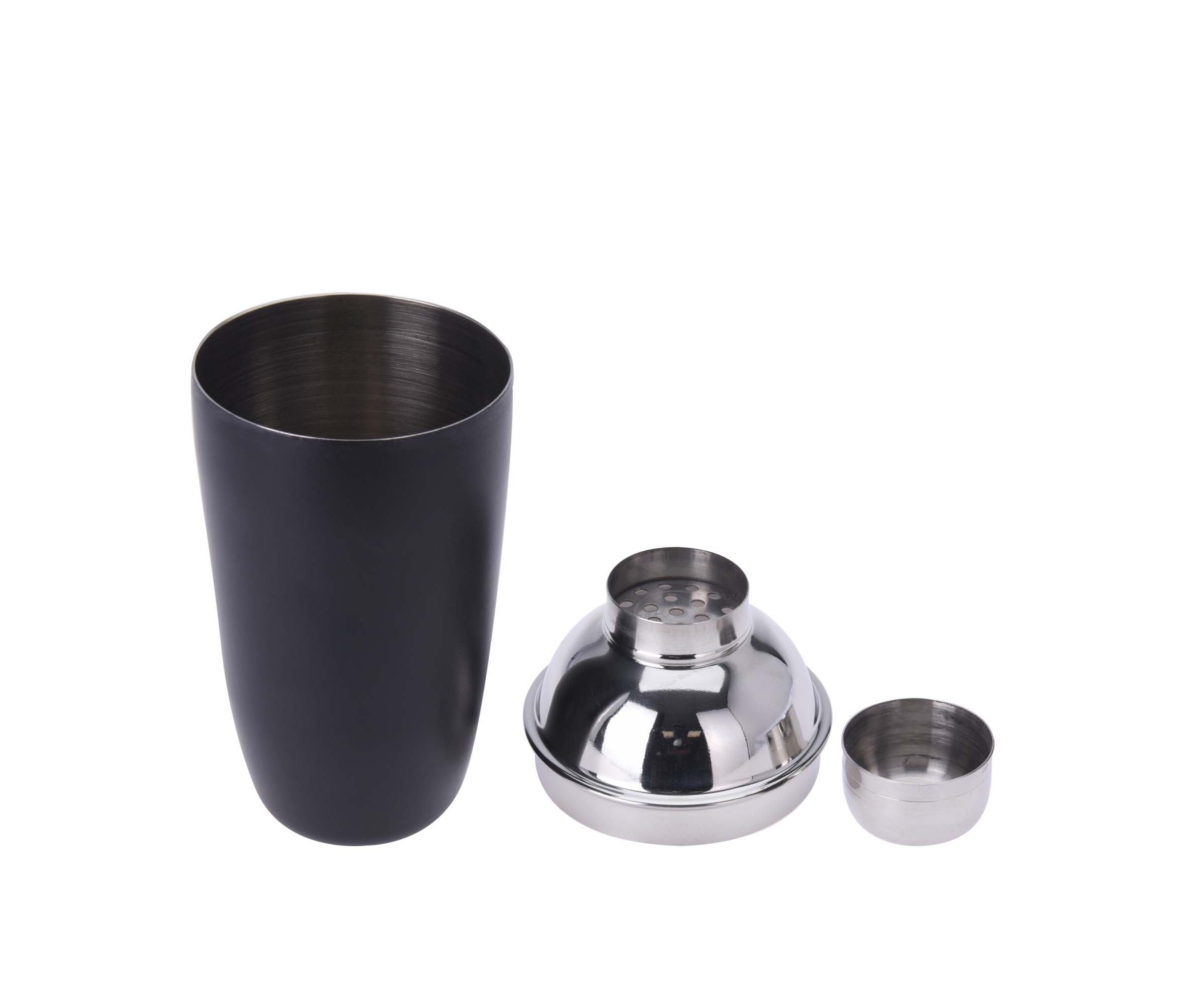 Cocktail Shaker Set 5-teilig schwarz