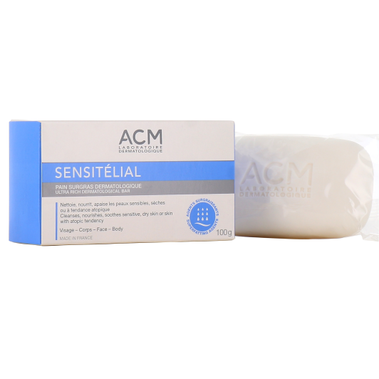 ACM Sensitelial pain surgras dermatologique - Peau sensible, sèche, atopique
