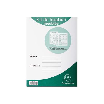 Exacompta - Kit dossier de location pour meublés