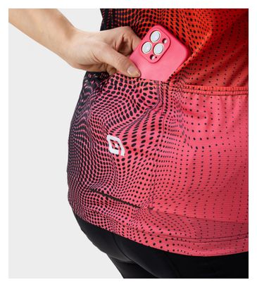 Maillot Manches Courtes Femme Alé Circus Rose
