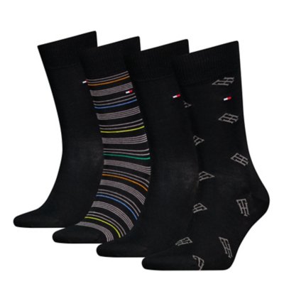 Chaussettes homme Giftbx Monogr NOIR TOMMY HILFIGER