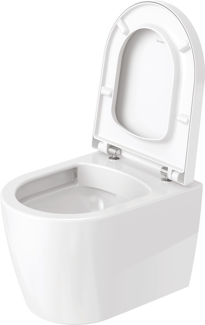 Duravit Starck Me compact randloos toilet met softclose zitting wit glans