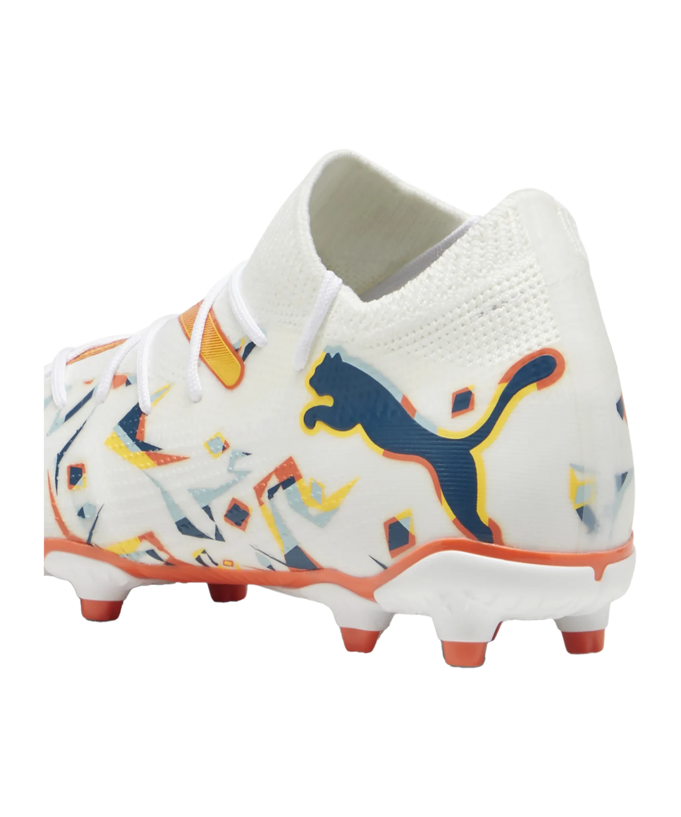 PUMA FUTURE 7 Match Creativity FG/AG Jr Kids Weiss Grün F01