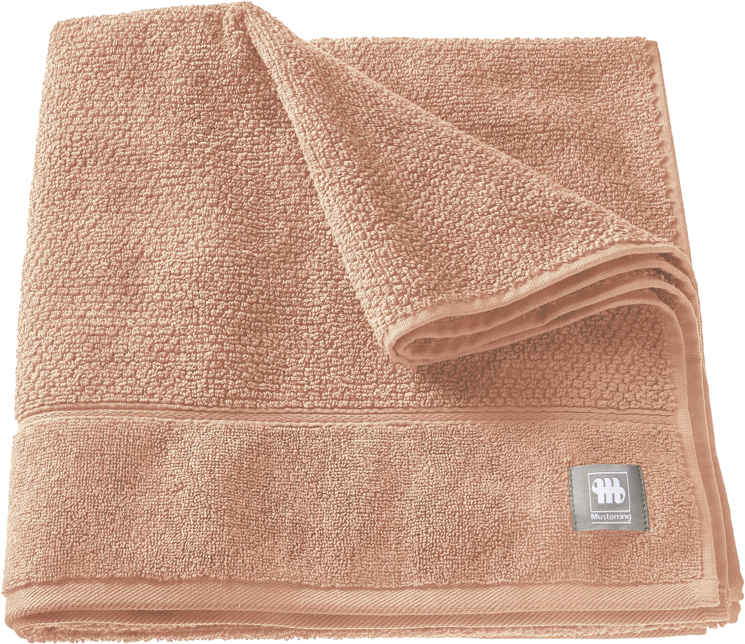 Musterring Badetuch »Solid« hautschmeichelnde Airtouch Qualität