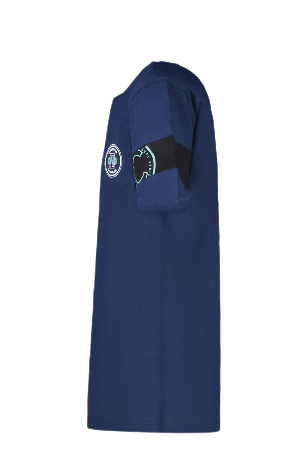 Cars T-shirt TOEL met printopdruk hardblauw