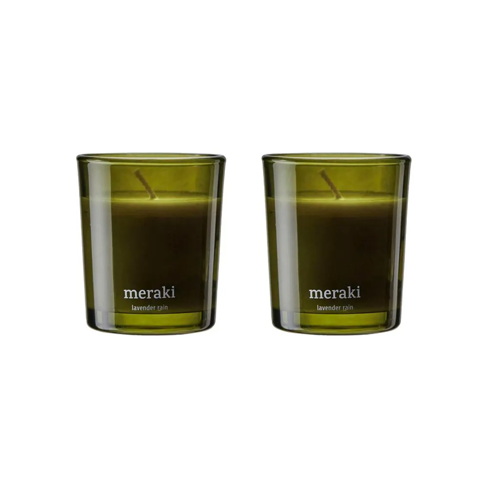 Meraki Duftlys Lavender Rain - 60 g.