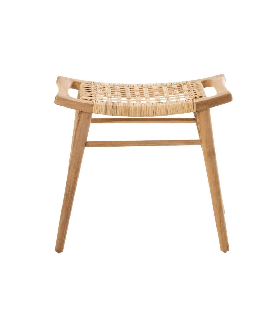 Paris Prix - Tabouret En Teck alis 55cm Naturel