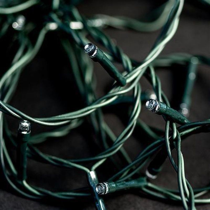 Kerstverlichting - IJspegel - Lichtgordijn - 6 meter - IJspegel - 180 LED's - Warm wit - voor binnen & buiten