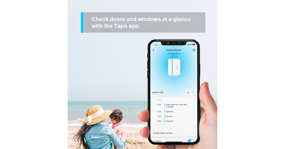 TP-LinkTapo T110 openingsmelder  (Wit)