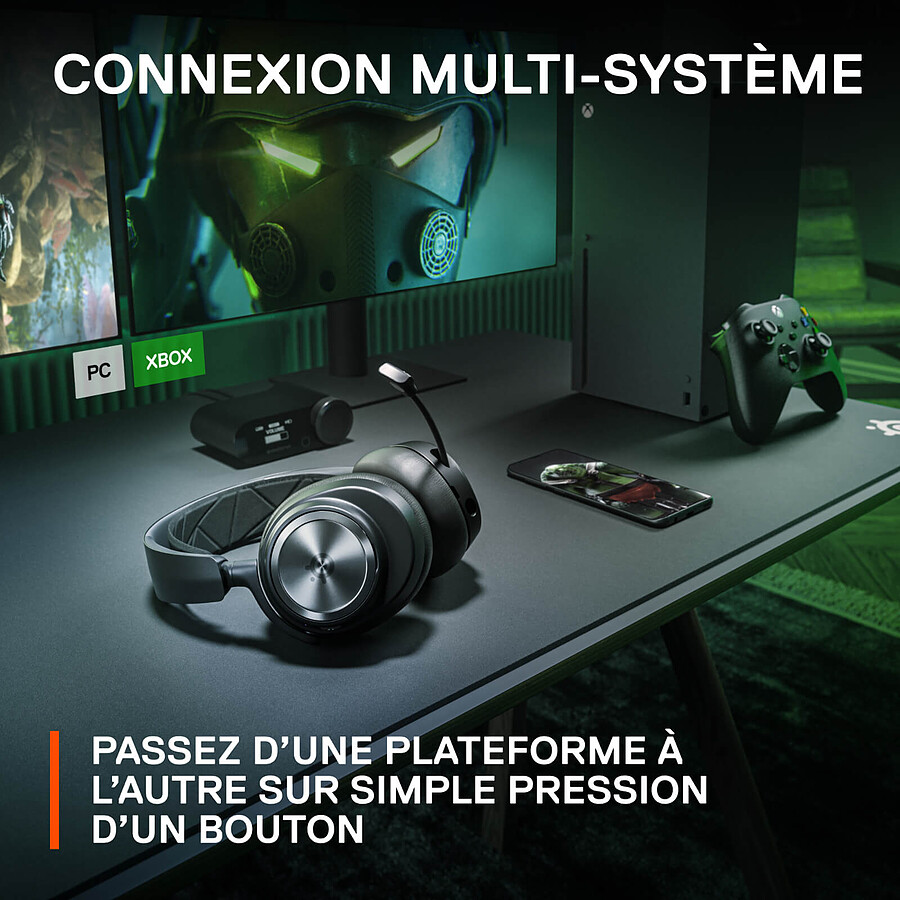 SteelSeries Arctis Nova Pro Wireless - Xbox Edition - Blanc