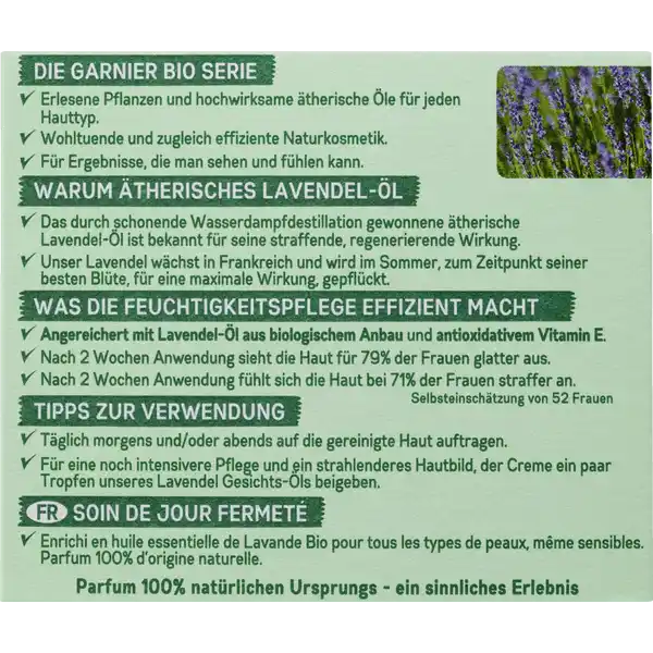 Anti-Falten Feuchtigkeitspflege regenerieredes Bio-Lavendel