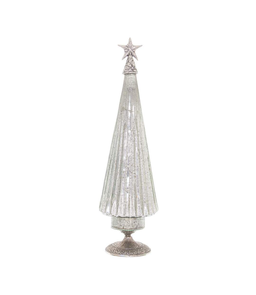 Hill Interiors - Décoration de Noël THE NOEL COLLECTION (Argenté) (60 cm x 17 cm x 17 cm) - UTHI4593