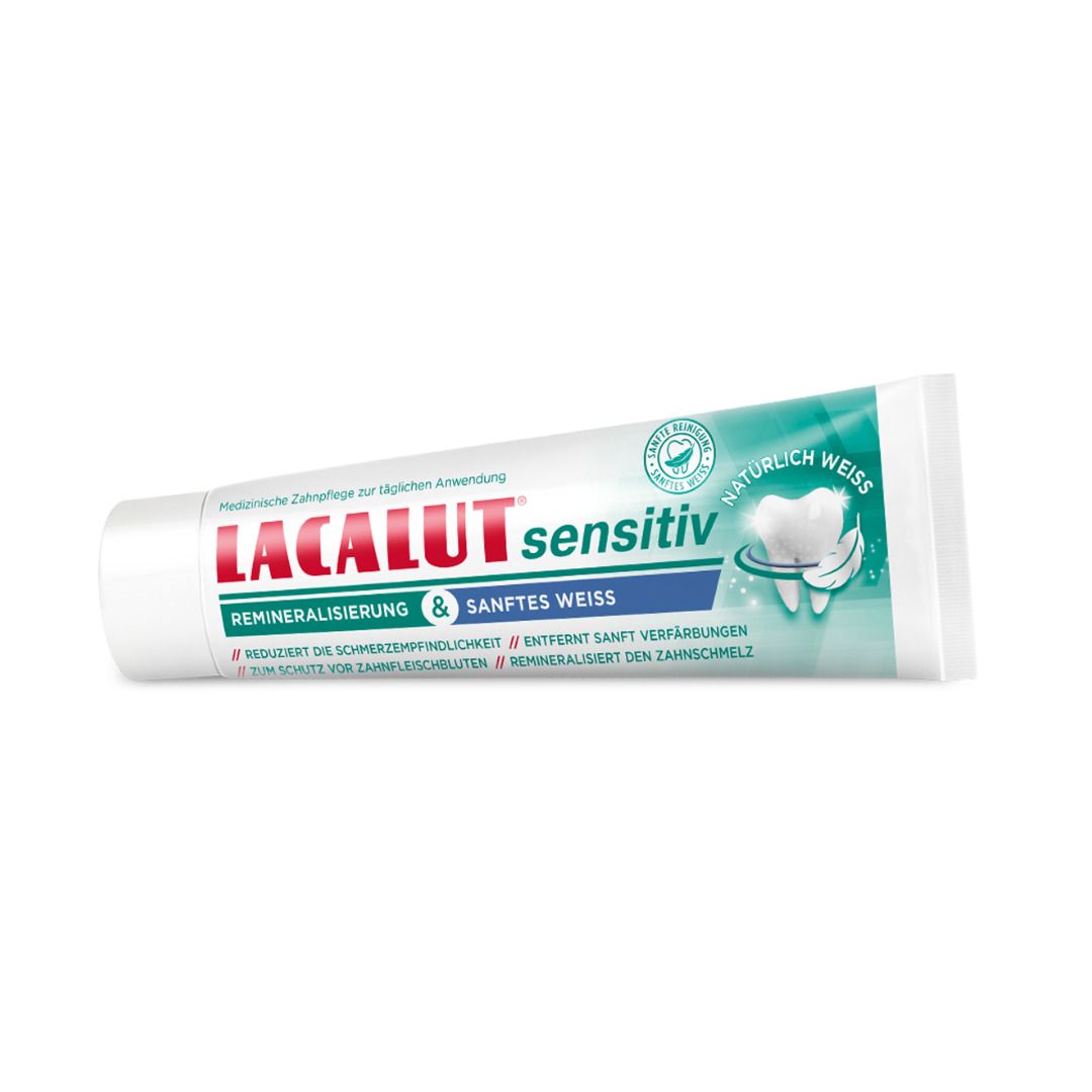 LACALUT® sensitiv Remineralisierung & sanftes Weiss