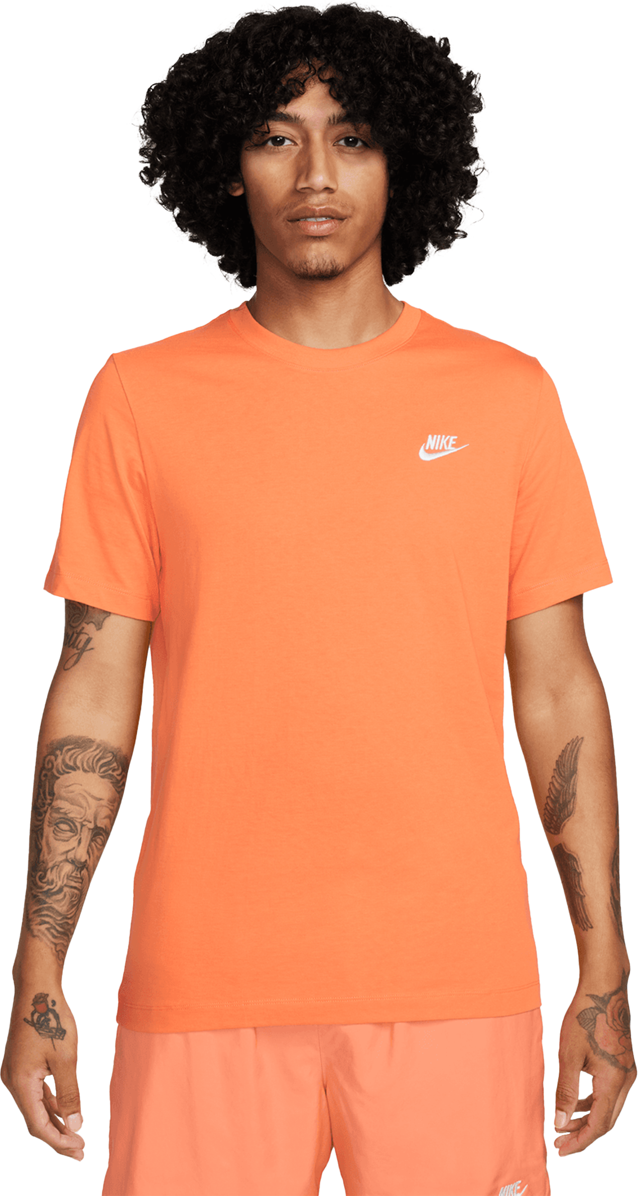 Nike Club T-Shirt Orange F885