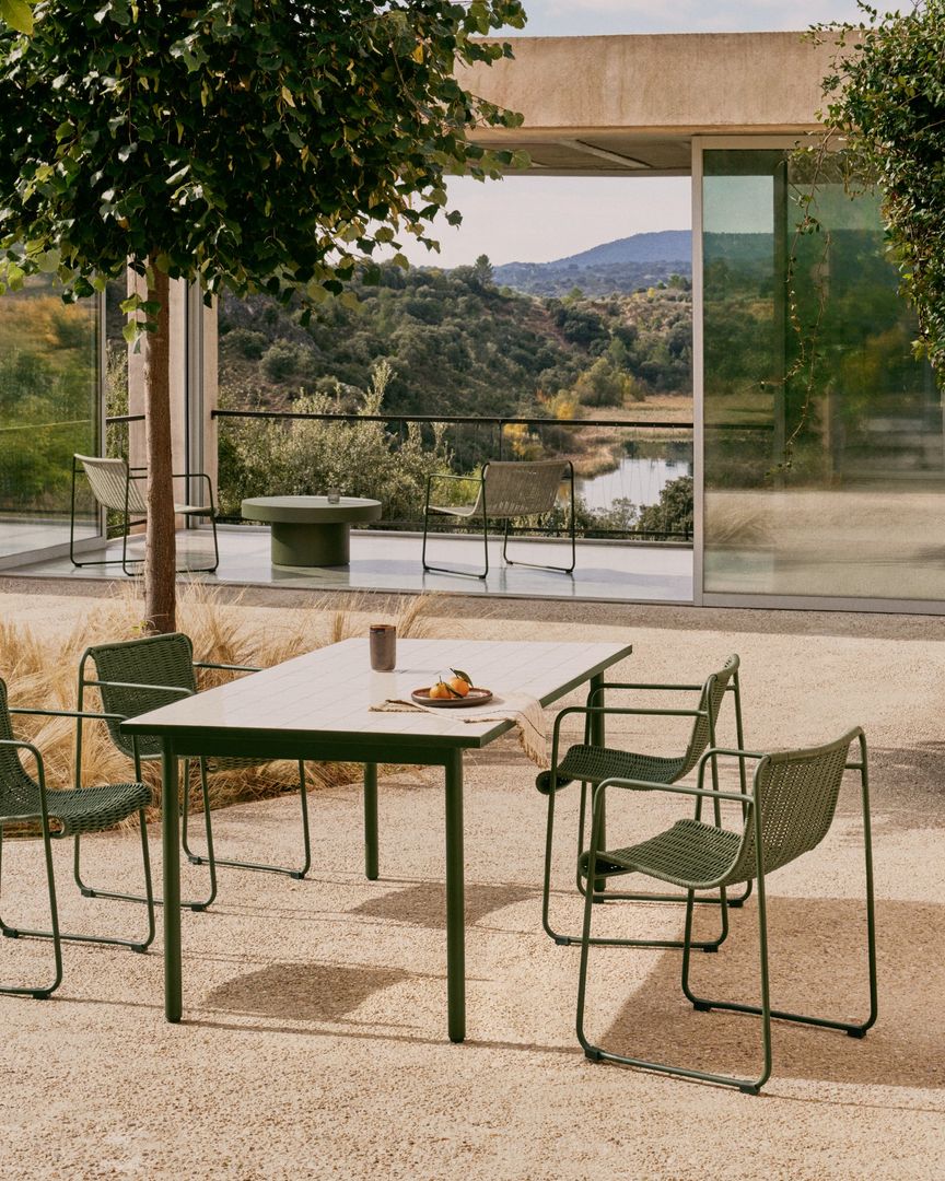Kave Home   Maurina Ecru Tuintafel