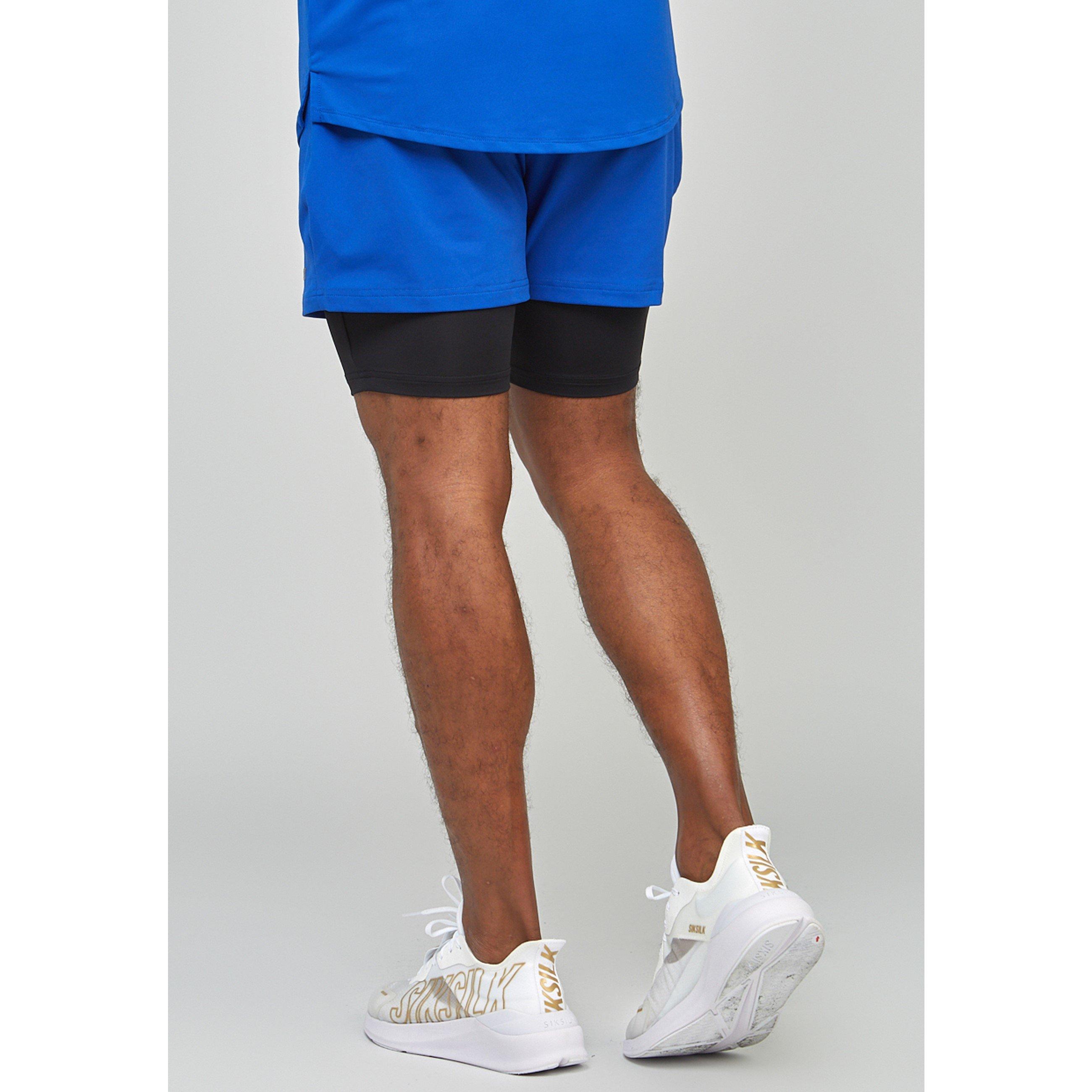 SikSilk Dual Shorts Sn99