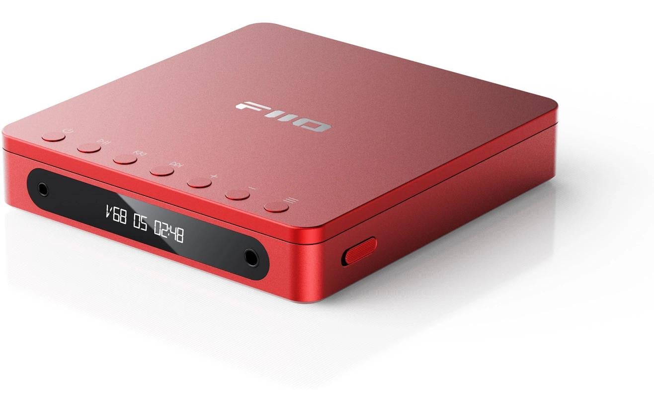 DM13 BT Portabler CD-Player mit Bluetooth Rot<br>Tragbarer Stereo-CD-Player mit Bluetooth