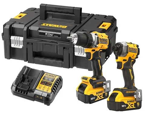 Dewalt elværktøjssæt med 6 dele (DCK2051P2T-QW)