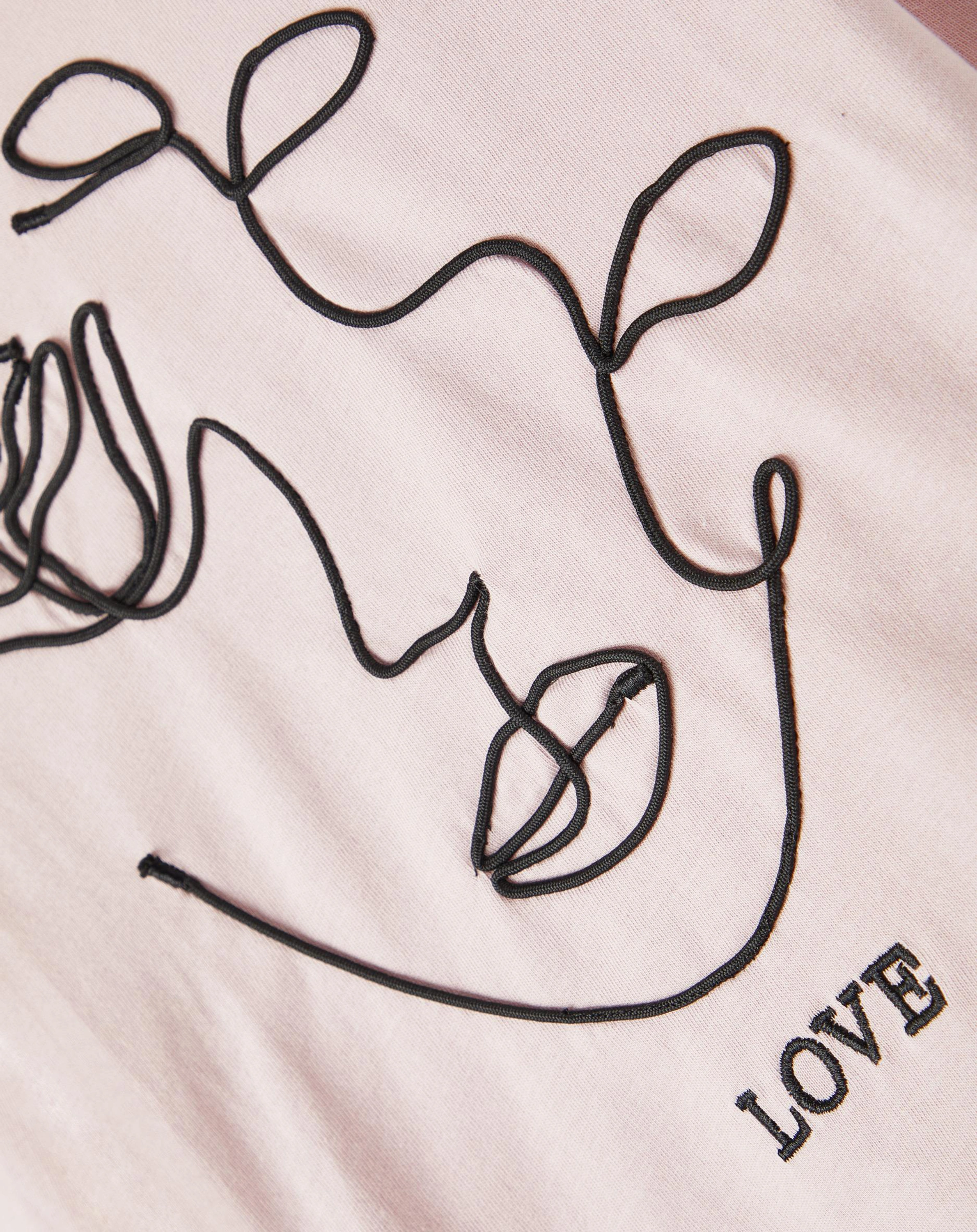 Langarmshirt NKFOLOVE in burnished lilac
