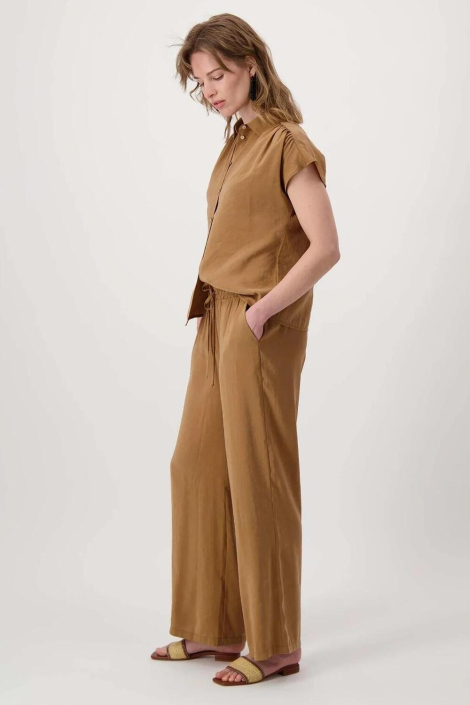 Zusss camel dames broek