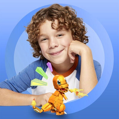 Pokémon Mega Construx Medium Charmander 180 Brikker