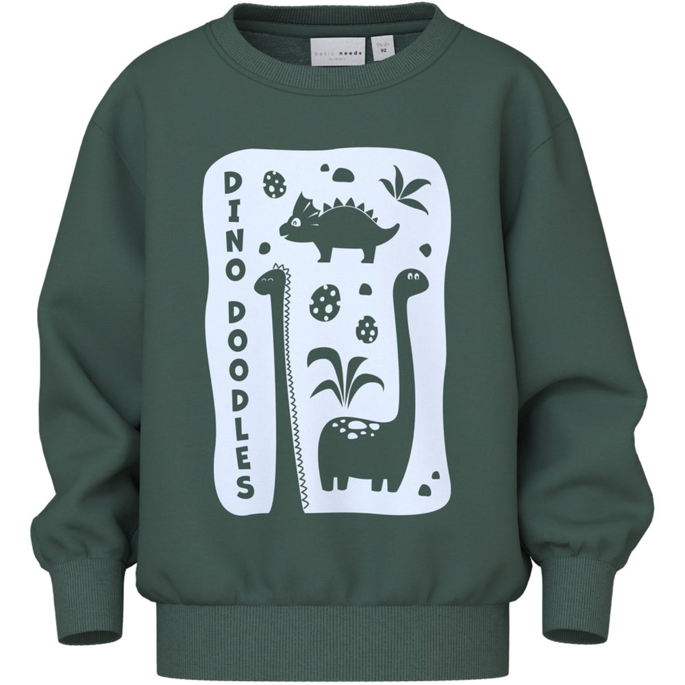 Køb Name It Garden Topiary Dino Doodles Nmmvoder Ls Nreg Sweat Box Unb