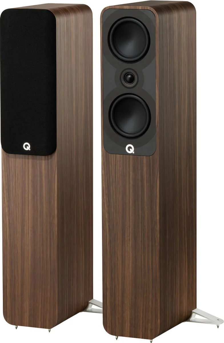 Q Acoustics 5040 Bois de rose (la paire) Enceintes colonne