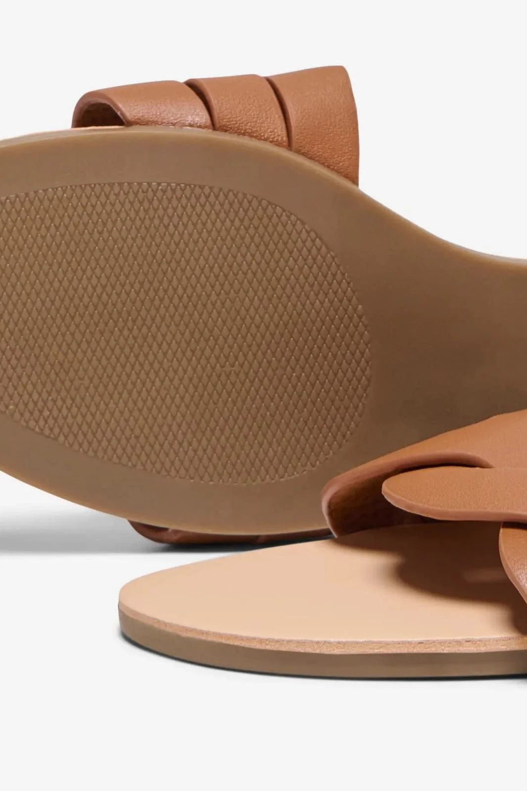 Only Shoes Onlfeli-6 Leather Slip On Sandal