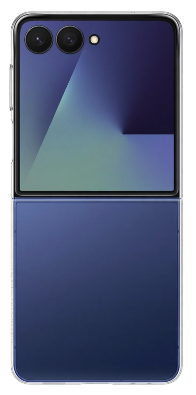 Galaxy Z Flip7 Hardcase Hülle Clear Cover (EF-AF766CTEGWW) - Transparent