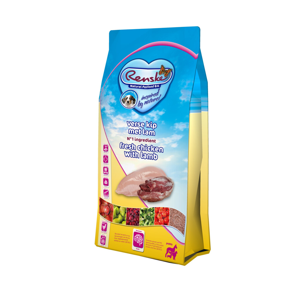 Renske Super Premium Puppy Kip - Lam2 kg
