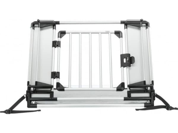 Trixie Universal Rear Sikkerhedsgit. t. bil, 94–114x69 cm,sølv/sort