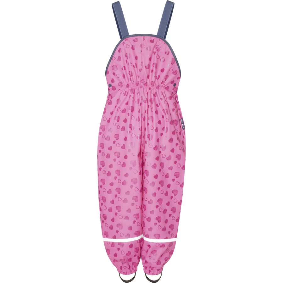 Playshoes Regenlatzhose Herzchen pink