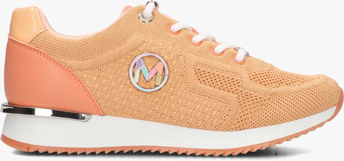MEXX oranje mexx lage sneakers gitte glitter mini