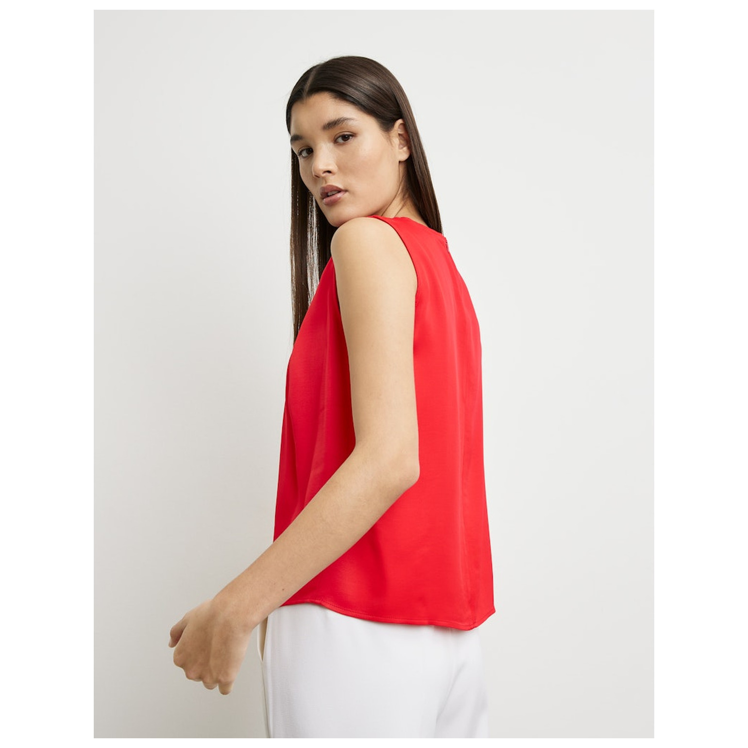 TAIFUN BLUSE OHNE ARM