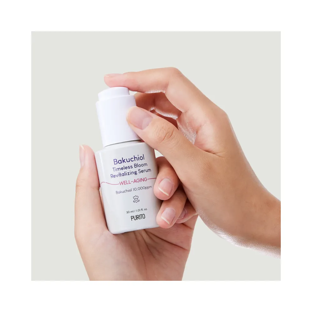 Purito Bakuchiol Timeless Bloom Revitalizing Serum - 30 ml.