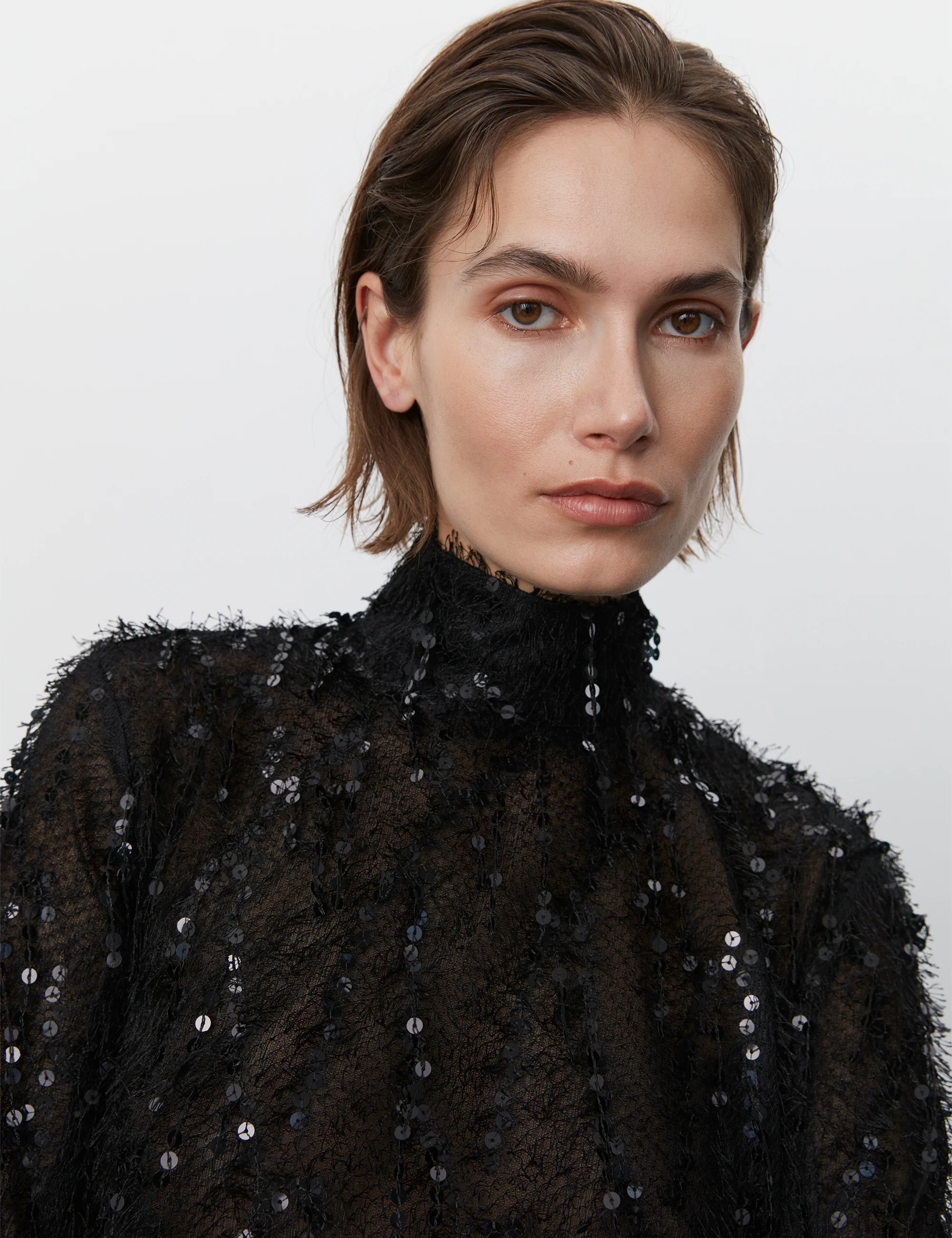 DAY Birger et Mikkelsen  Mica Sparkling Texture bluse - sort