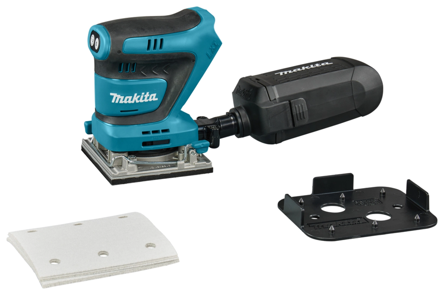 Makita DBO484Z LXT 18 V Li-Ion accu Handpalm vlakschuurmachine body