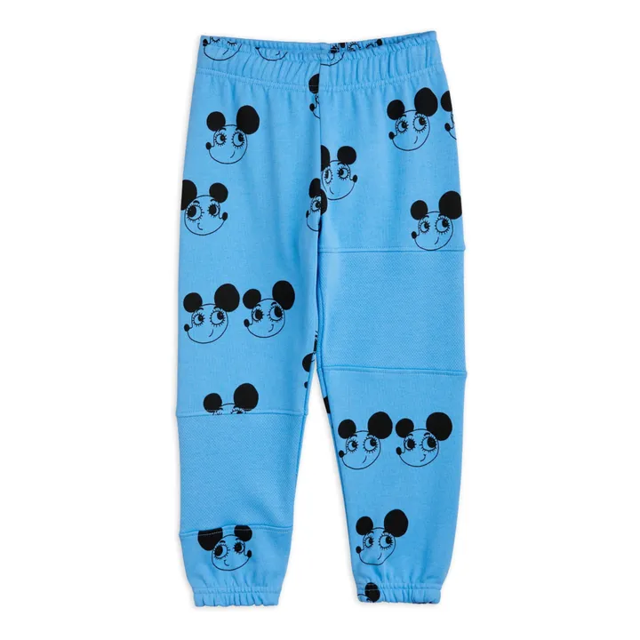 Mini Rodini Jogger Coton Bio Ritzrats | Bleu