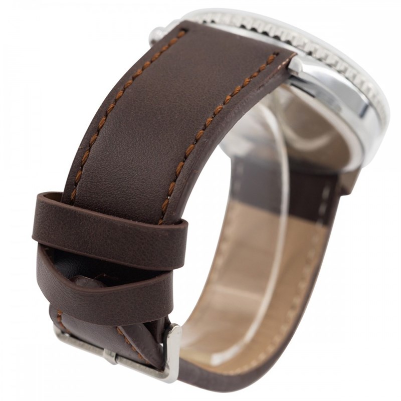 Montre Homme GIORGIO bracelet Cuir Marron