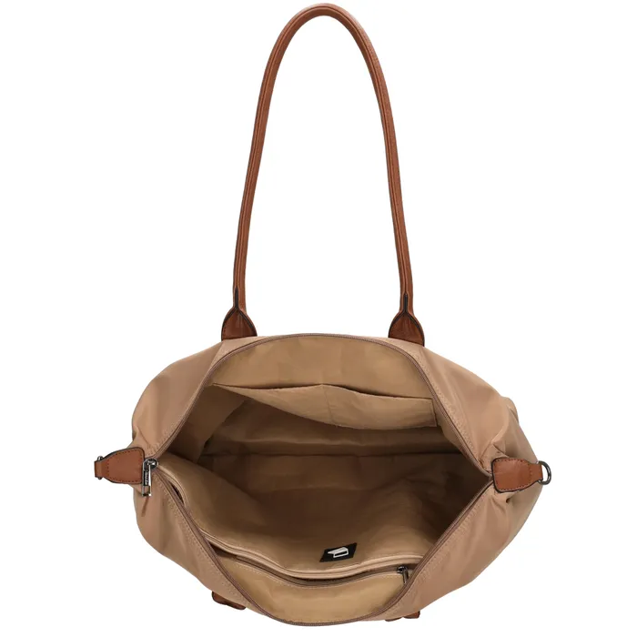 Charm London Buckingham Laptoptas 15,6 inch Taupe