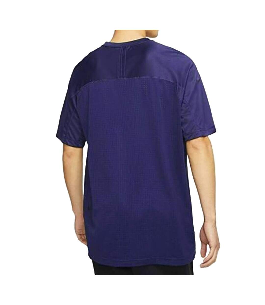 T-shirt de Running Bleu Foncé Homme Nike Knit