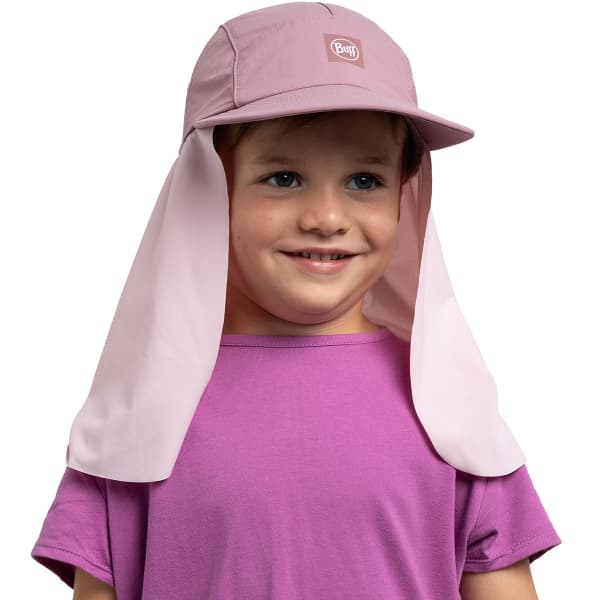 Casquette randonnée BUFF DESERT CAP KIDS SOLID ORCHID