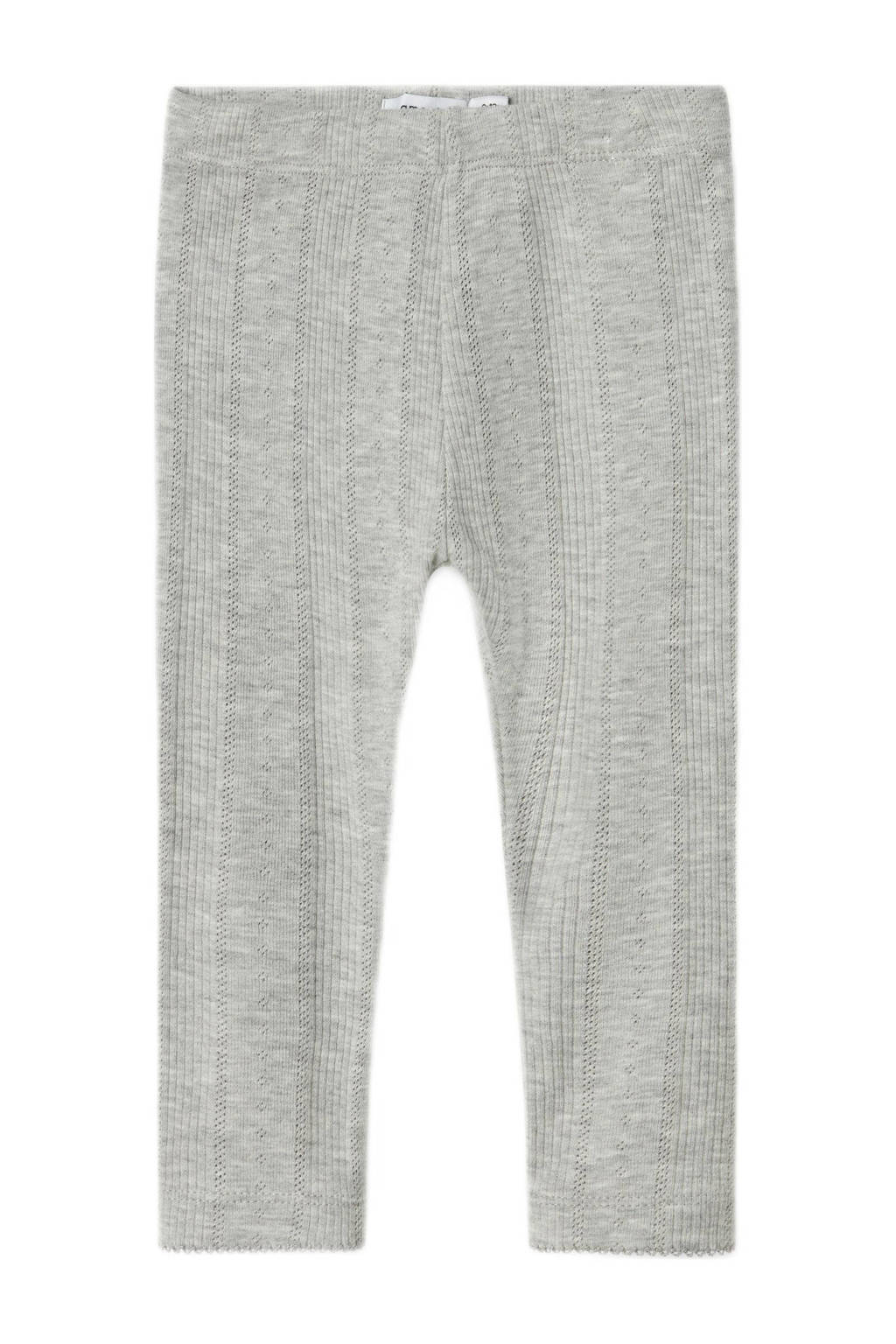 NAME IT legging grijs melange