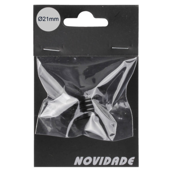 Novidade steigerbuis afdekdop zwart ø 21 mm
