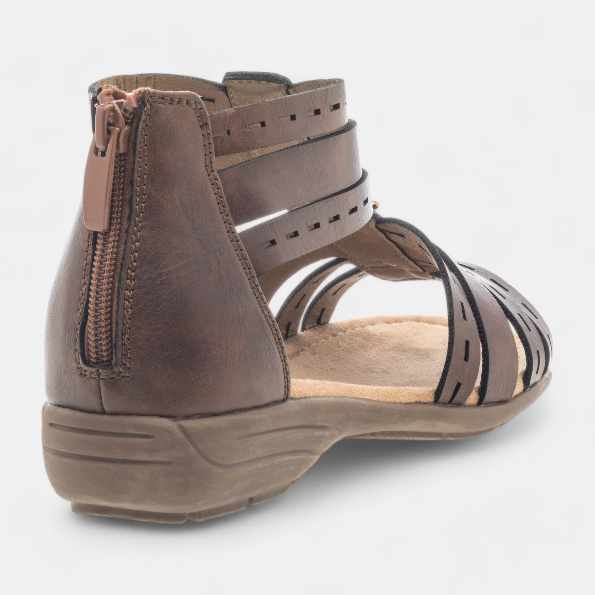 Sandales Femme cognac