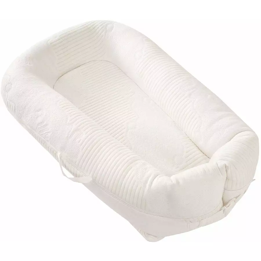 hibboux® Matratze Coccoon Baby Bed Weiß