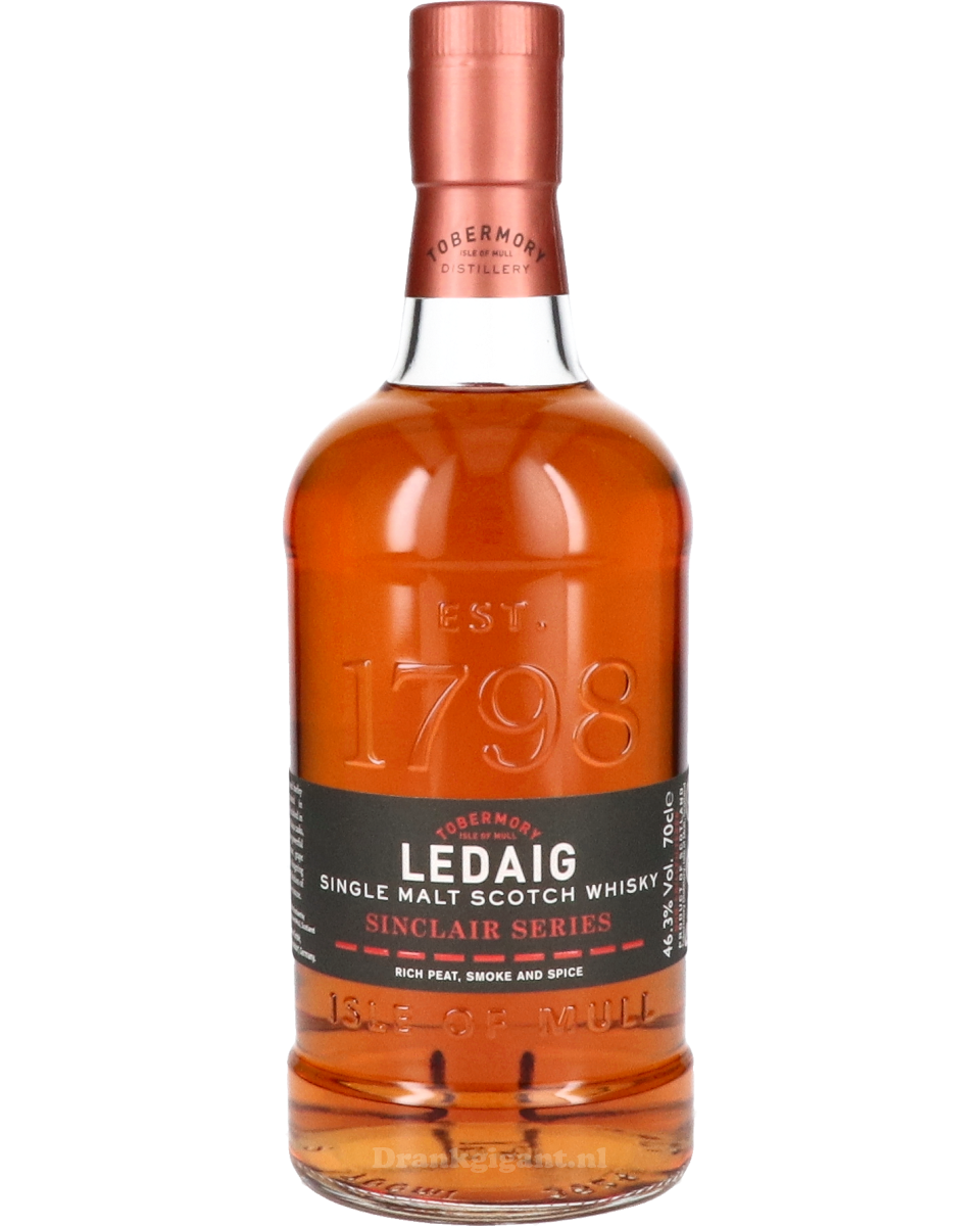 Ledaig Sinclair Series Rioja Cask Finish 70 cl